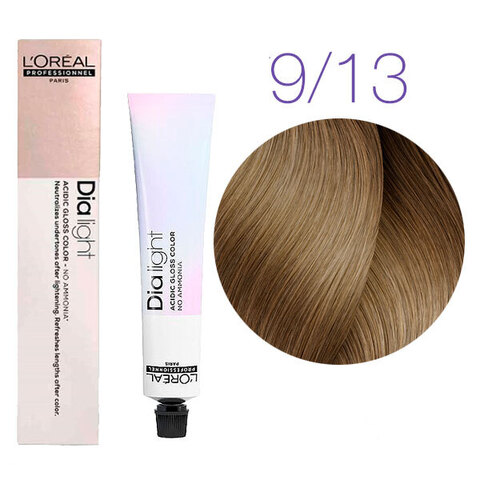 L'Oreal Professionnel Dia light 9.13 (Очень светлый блондин бежевый) - Краска для волос