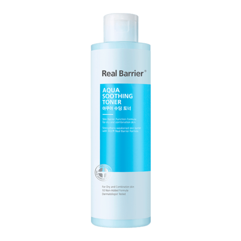 Успокаивающий тоник для увлажнения кожи Real Barrier Aqua Soothing Toner,190мл