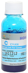 Чернила Dctec для Canon Pixma PRO, пигментные синие (Cyan), 100 мл (Серия 193650)