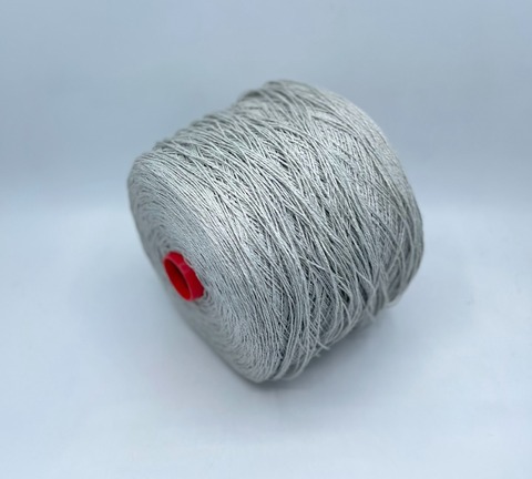 Бобинная пряжа (пр.Италия), art-Canapa, 240м/100гр, 100%Конопля, цвет-Стальной с голубым подтоном,арт.33076