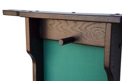 Киевница настенная универсальная из ясеня (цвет черный орех, 86 х 63 х 9 см)