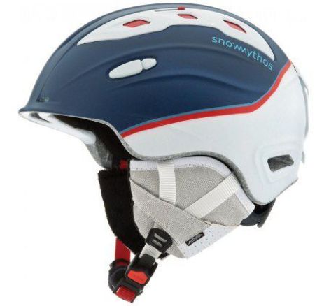 Картинка шлем горнолыжный Alpina SNOW MYTHOS blue-white silk - 1