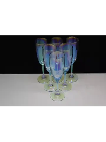Бокал для вина 6 штук Радуга