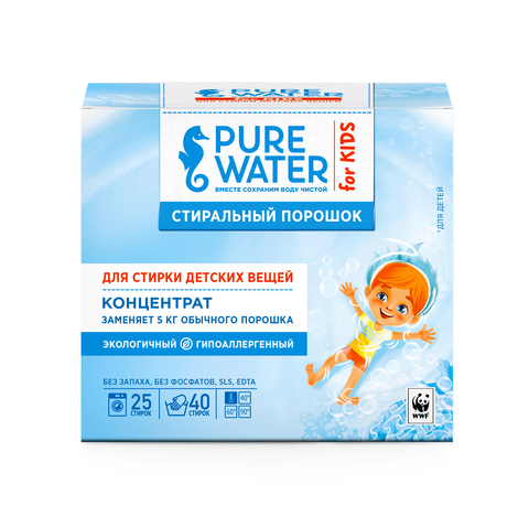 Мико порошок стиральный для детского белья Pure Water 800 гр