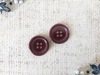 Пуговицы костюмные, d 2,1 см, бордовый
