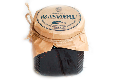 Варенье из черной шелковицы Экосбор, 250г