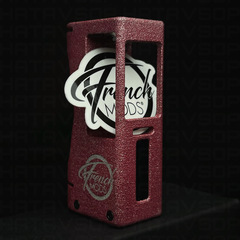 Naked Dark Red 3D Alumide by French Mods