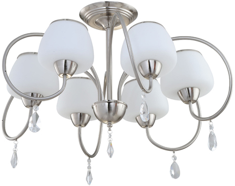 Люстра 855/6PF-Whitechrome