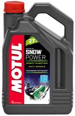 Моторное масло полусинтетика Motul SnowPower 2T 4л для снегохода