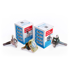 Палец шаровой 2101 верхний с чехлом и крепежом