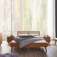 Кровать из дуба цельноламельного Луго 180x200