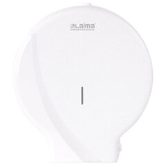 Диспенсер для туалетной бумаги LAIMA PROFESSIONAL ORIGINAL (Система T1) большой белый ABS-пластик