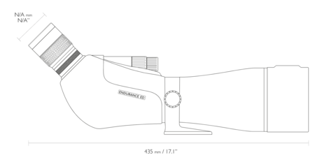 Зрительная труба Hawke Endurance ED 25-75x85 Spotting Scope