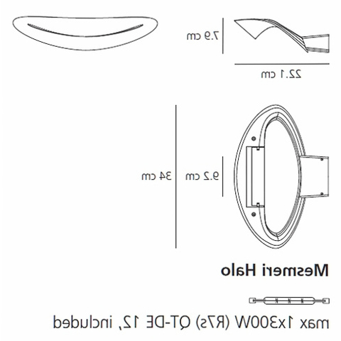 Бра Mesmeri Steel