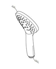 Душевая лейка AM.PM GEM - F0290064