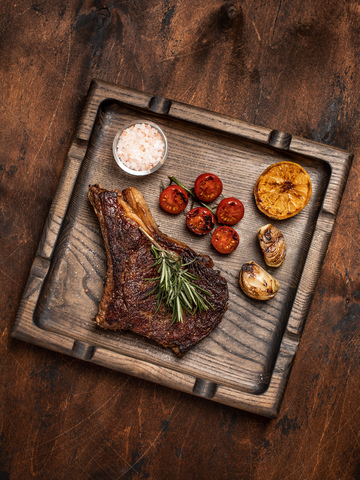 T-bone Square Steak Plate