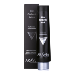 Карбоновая пилинг-маска AHA Carbonic Mask, 100мл, ARAVIA Professional