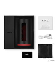 Черно-красный мастурбатор Lelo F1S V2 - 