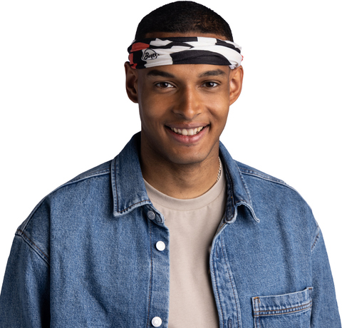 Картинка бандана-труба Buff CoolNet Ethy Ivory - 10