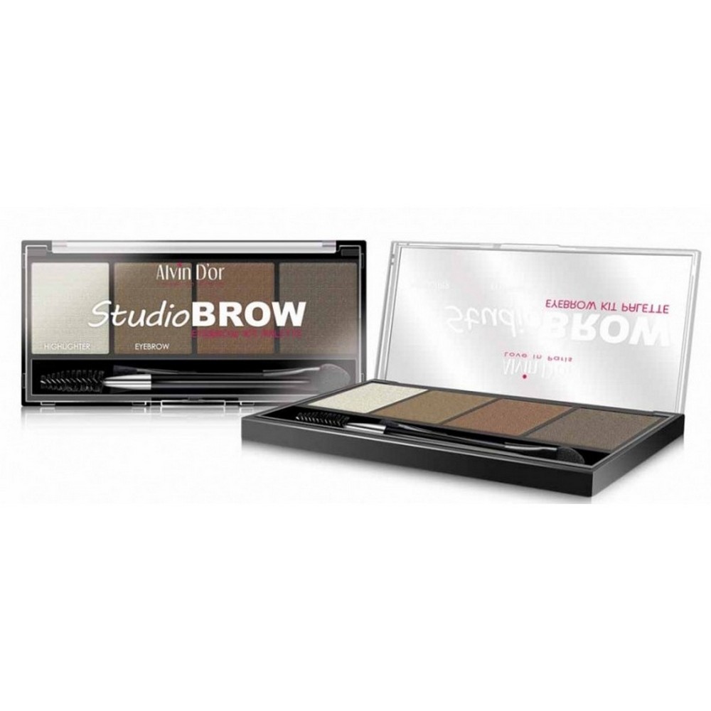 Палетка теней для бровей Studio Brow HD Hollywood