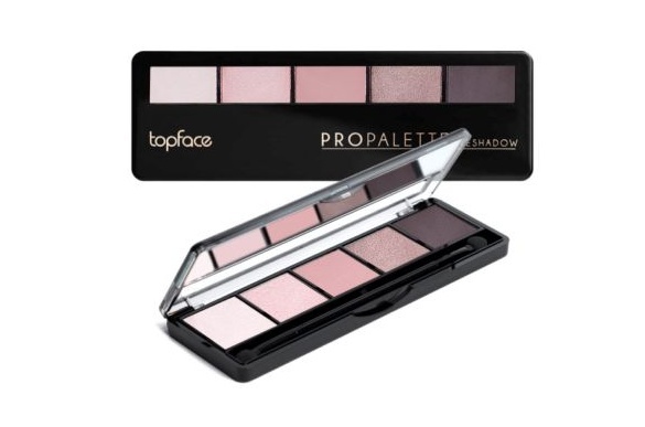 Topface Палитра теней для век 5-цветная "Pro Palette Eyeshadow"№06 - PT501 (12,5 гр)