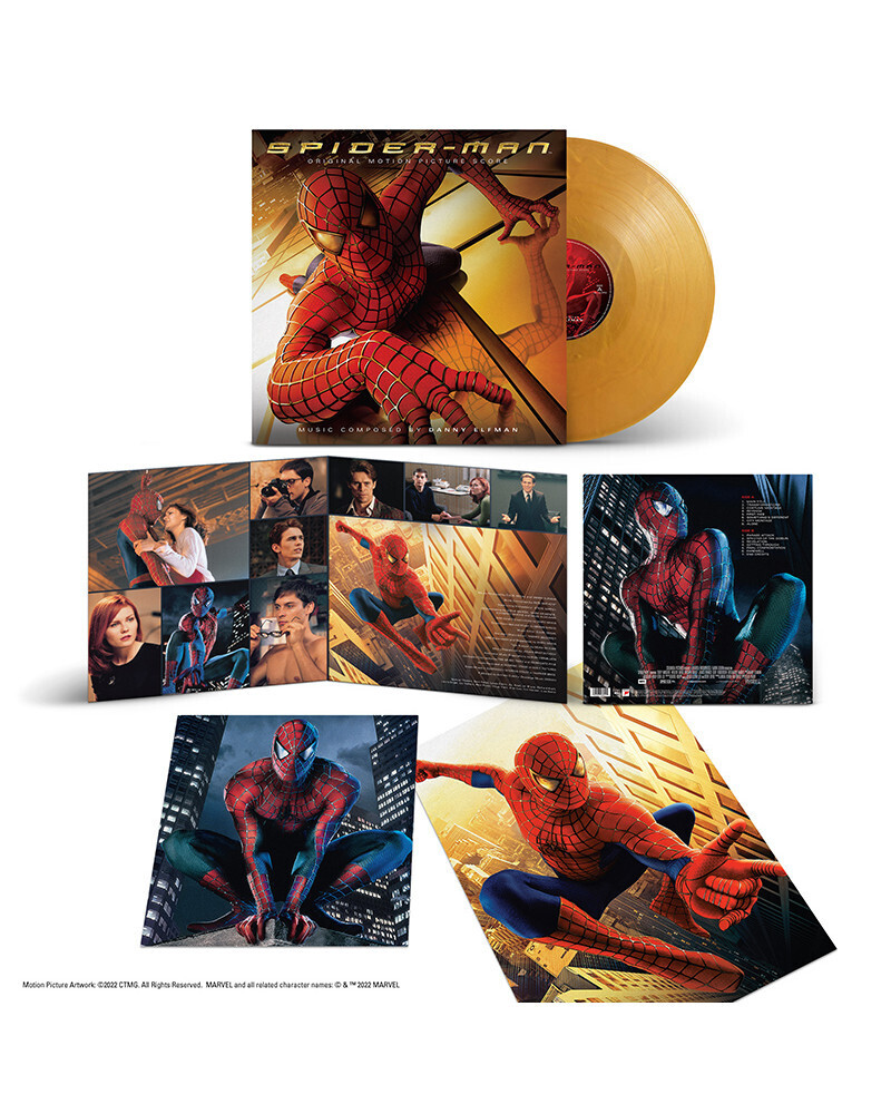 Виниловая пластинка. OST - Spider-Man (Gold) – купить по выгодной цене |  Интернет-магазин комиксов 28oi.ru