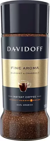 купить Кофе растворимый Davidoff Fine Aroma, 100 г стеклянная банка