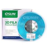 Пластик ABS+ ESUN 1.75 мм 1кг., голубой / light blue (ABS+175Q-U1)