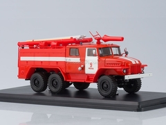 Ural-375N AC-40 C1A Fire Department №9 Moscow 1:43 Start Scale Models (SSM)