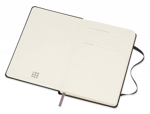 Еженедельник Moleskine Classic Wkly Vertical Pocket, цвет черный