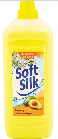 Soft silk Ополаскиватель для тканей Авокадо и сандаловое дерево 2л Фабрика Ромакс