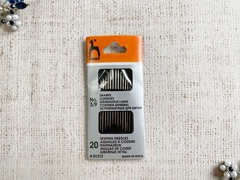 Иглы швейные "PONY" 01312 остроконечные  №3-9, 20 игл