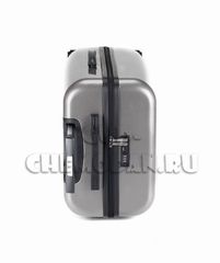 Чемодан SunVoyage черный с платиновыми полосками (S+) верх