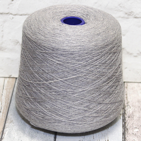 Шерсть ягненка LAMBSWOOL 2/17 серый меланж