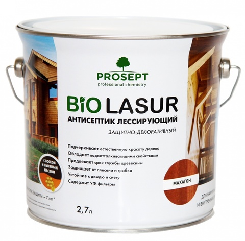 Prosept Bio Lasur/Просепт Био Лазурь лессирующий антисептик