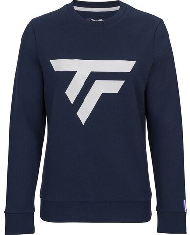 Женская теннисная куртка Tecnifibre Fleece Sweater W - navy
