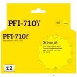 Картридж T2 IC-CPFI-710Y для Canon imagePROGRAF iPF-TX-2000, TX-3000, TX-4000, желтый, с чипом