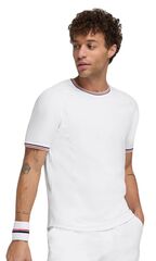 Теннисная футболка Wilson Court Performance Crew T-Shirt - White