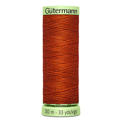 Нить Top Stitch 30/30 м для декоративной отстрочки, Gutermann, 837 терракот
