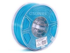 Пластик ABS+ ESUN 1.75 мм 1кг., голубой / light blue (ABS+175Q-U1)