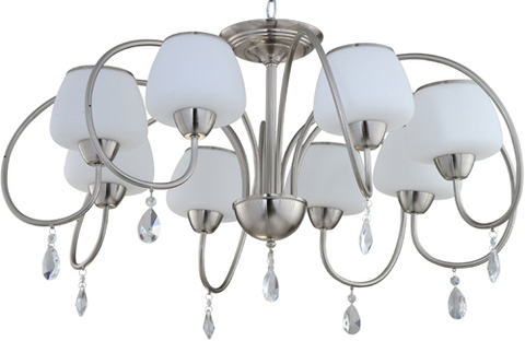 Люстра 855/8PF-Whitechrome