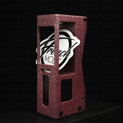 Naked Dark Red 3D Alumide by French Mods