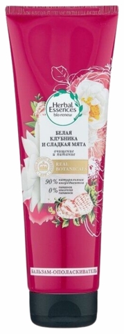 Бальзам-ополаск HERBAL ESSENCES Белая клубника Сладкая мята 275 мл