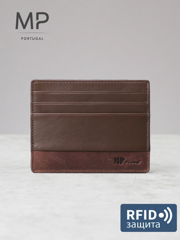B123183R Cognac - Футляр для карт MP