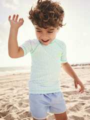 Рашгард для мальчика Next E22-295, Зеленый, Белый