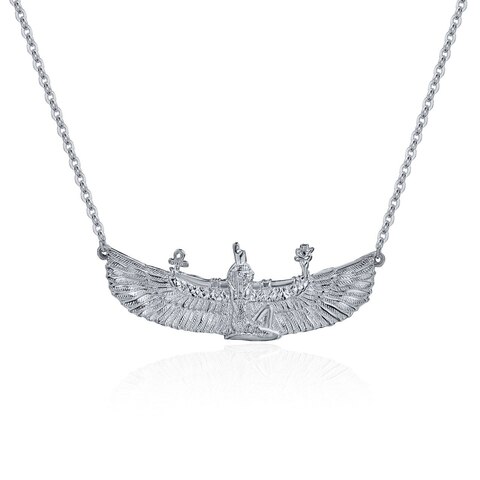 Колье-цепь ISIS серебро