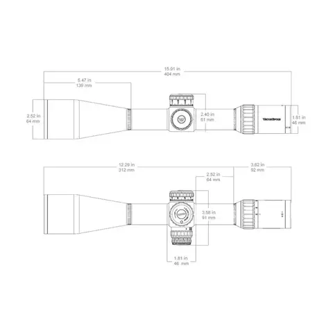 Vector Optics Continental X6 6-36x56 FFP (SCFF-70)