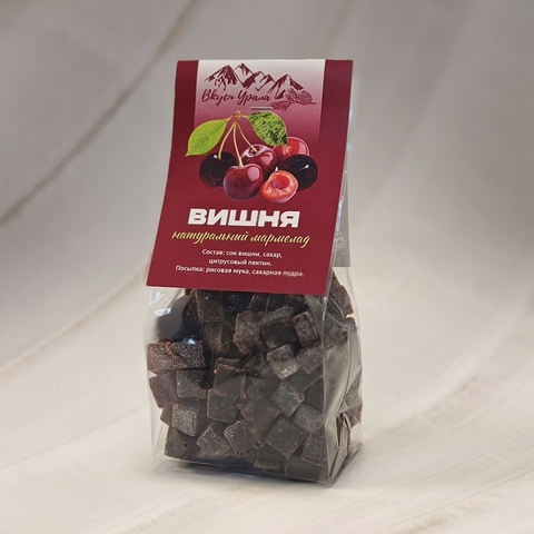 Урал Сувенир - Кусковой мармелад вишня, 200 гр