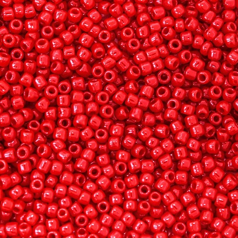 Японский бисер TOHO Round 11/0 (№45A), непрозрачный глянцевый