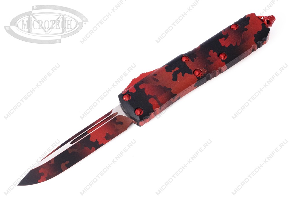 Нож Microtech UTX-85 231-1RCS Full Red Camo